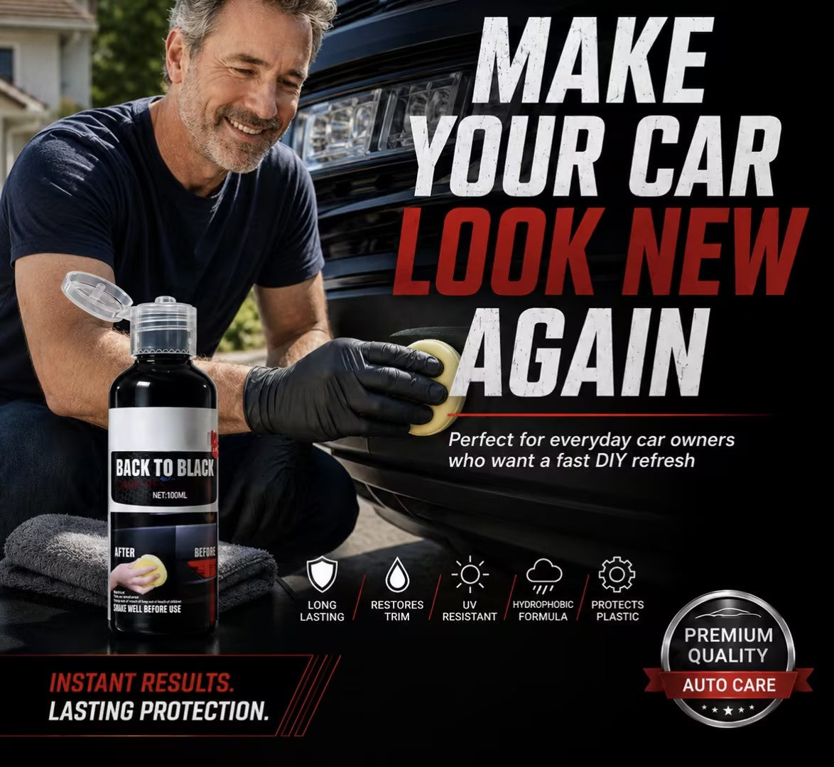 Renovador profesional de plásticos para coches