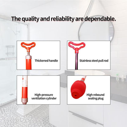 One-shot toilet plunger