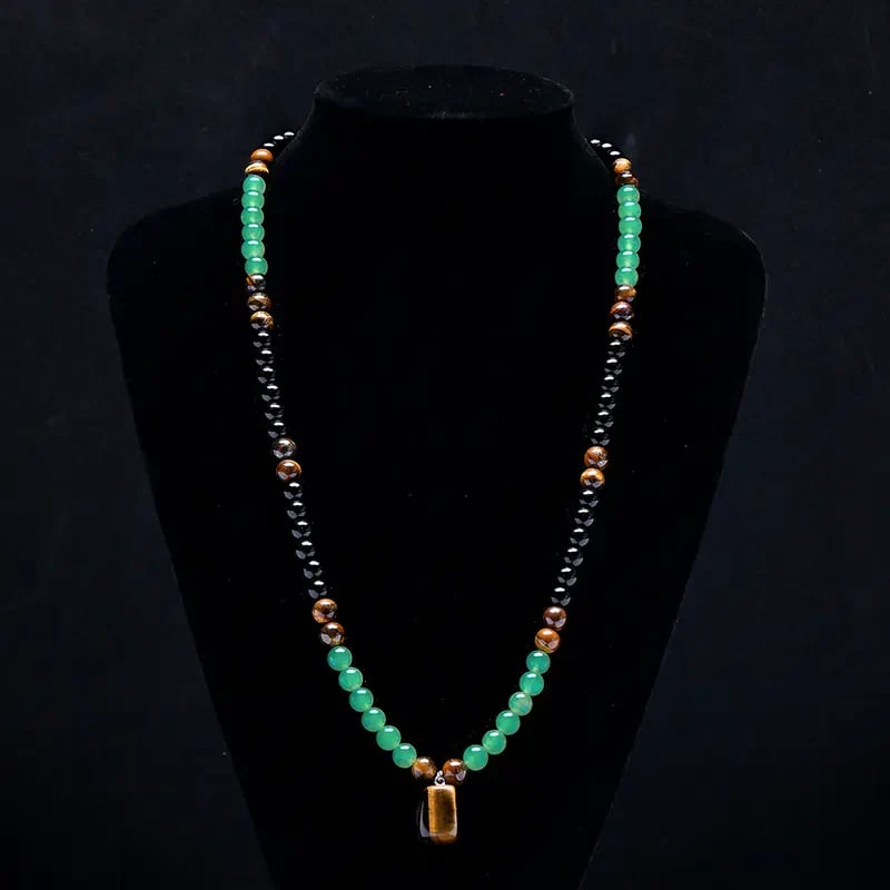 🔥This Week Sale 59% OFF⏰✨Bohemian Natural Stone Beaded Necklace🎁