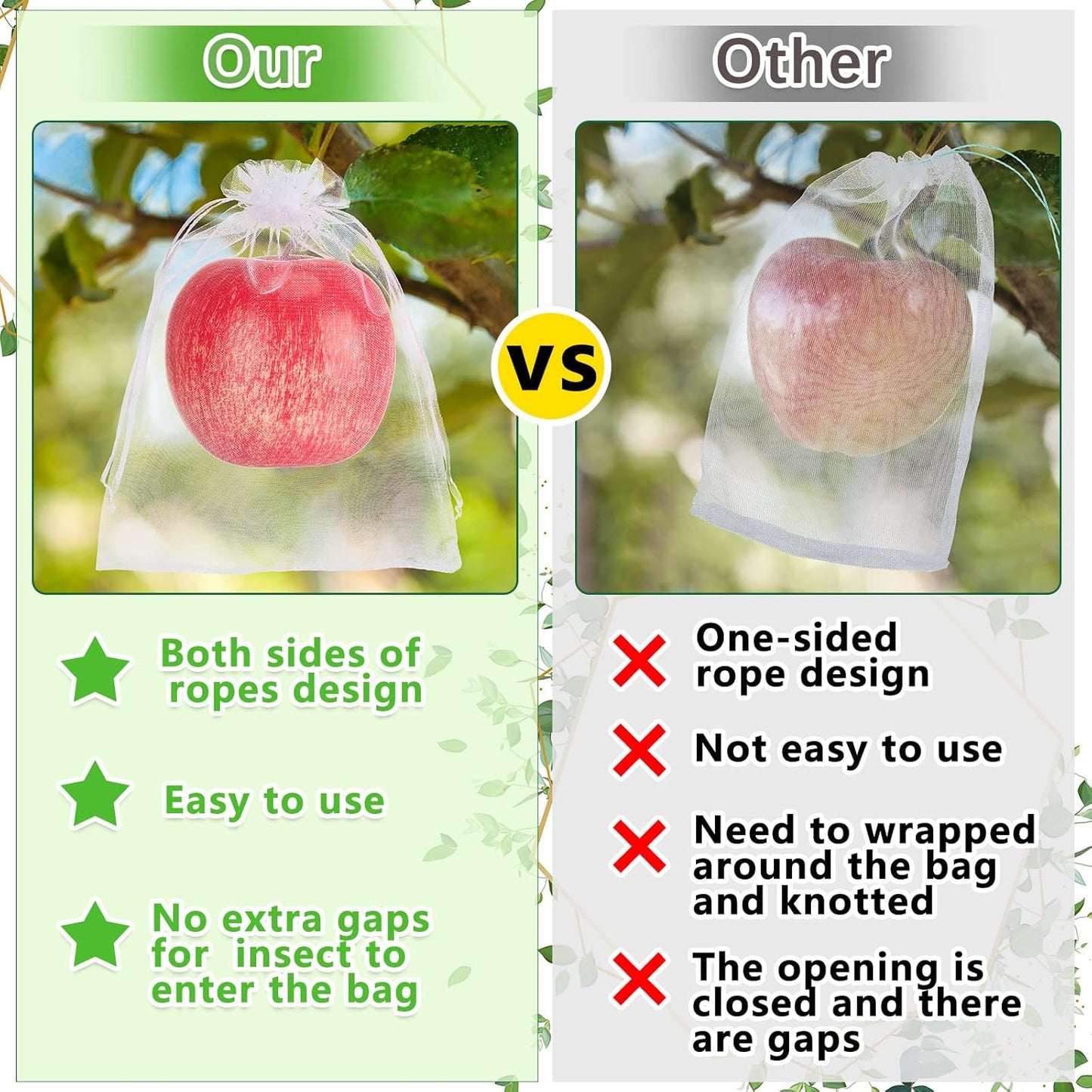 🔥 Insect and Bird-Proof Fruit Protection Bags
