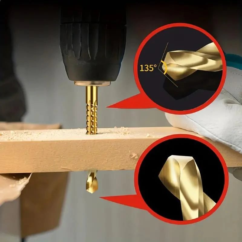 🎉✨6 Counts Metalworking Ldeal For Drilling