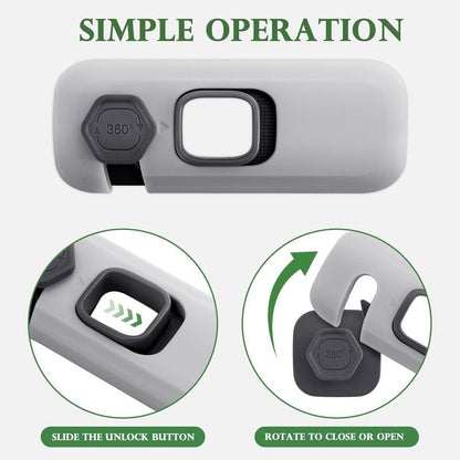 Proof Refrigerator Lock
