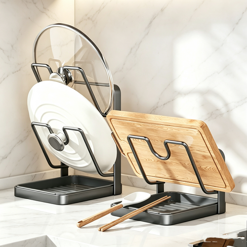 🔥Kitchen Pot Lid Storage Rack