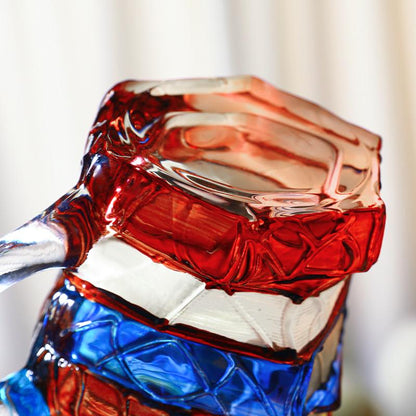 🎁 fun gift  🔥 Unique Glass Craft Innovative 3D Painting Book Mug