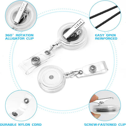 📢📢49% OFF !! ⏰🩺Erasable Badge Note | Dual-Side Writable, Fade-Proof & No Blur (🖊Write. Wipe. Repeat.) 🎁Free Badge Clip Included📋
