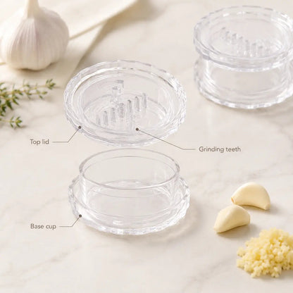 🔥Buy 1 get 1 free for a limited time .Clear Manual Garlic Twister and Ginger Mincer Tool