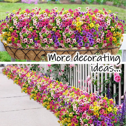 🌸🌱High-Grade Material Artificial Flowers 🌸 Fill 1 POT ( 6 pieces)