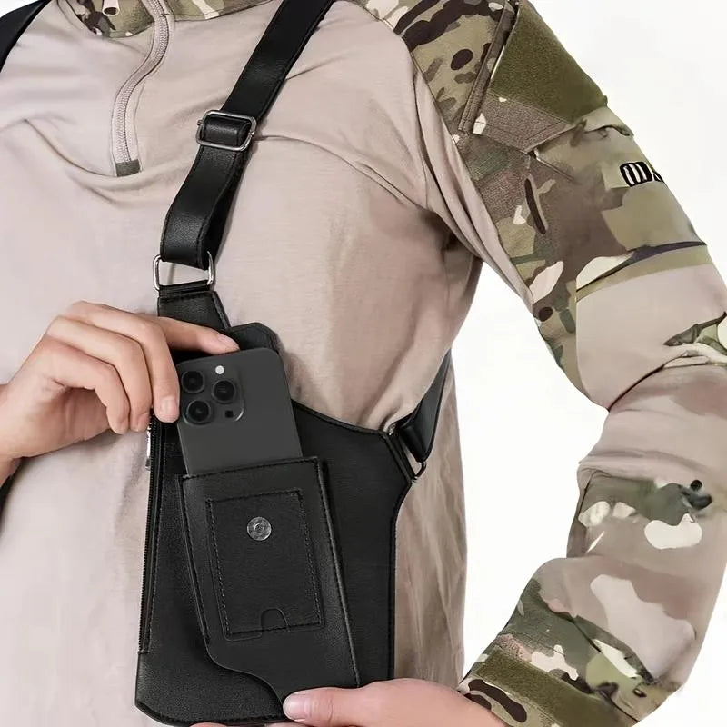 Unisex Adjustable Underarm Vest Bag