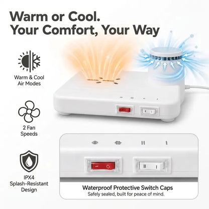 Full Body Dryer - Waterproof Bathroom Appliance, Warm & Cool Air, Express Dry After Shower