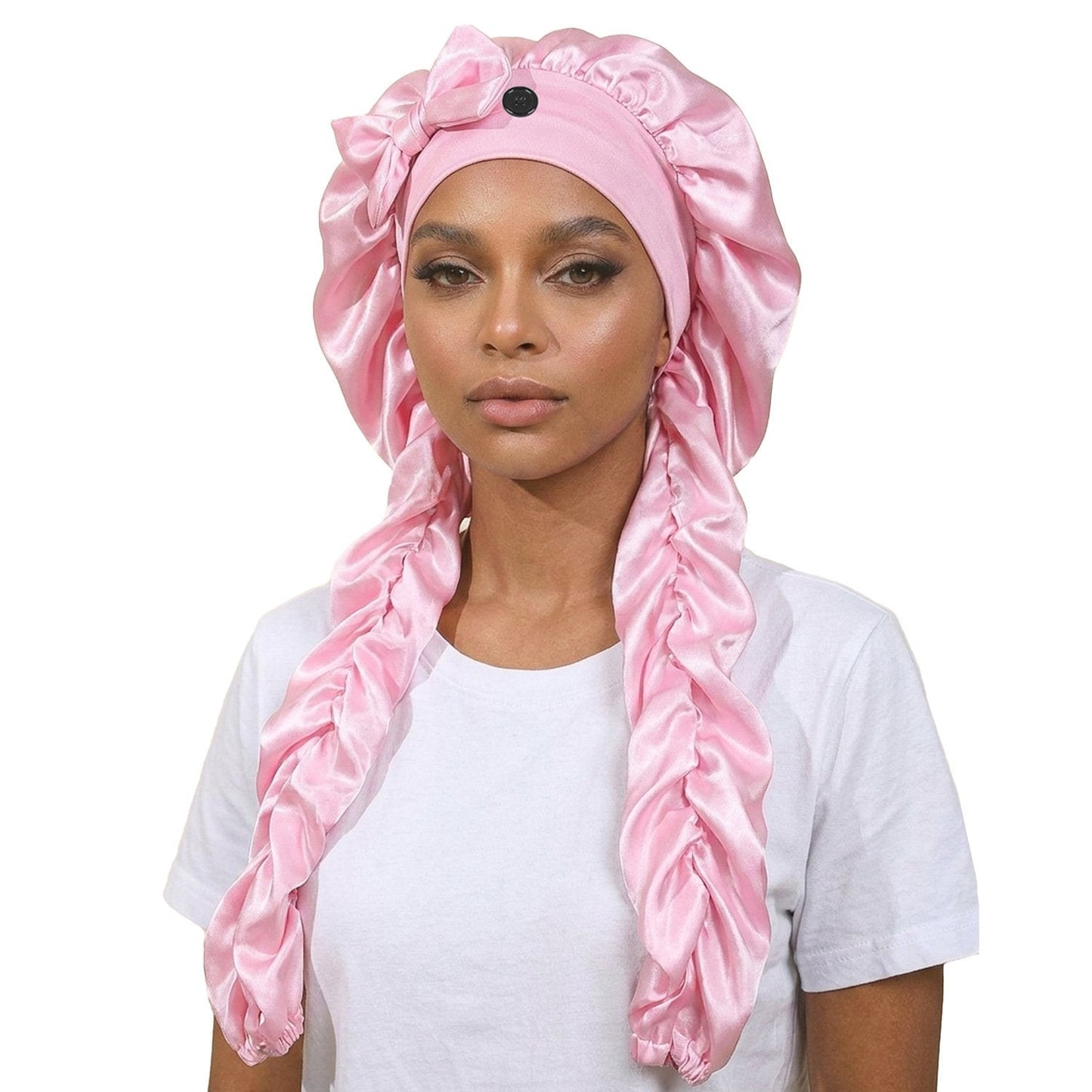 🔥Silk Bonnet for Long Curly Hair