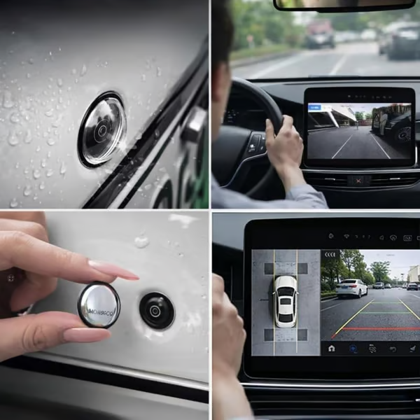 🔥Buy 1 Get 1 Free🔥360° Panoramic Dash Cam Lens Shatterproof Protective Cover — Clear, Weatherproof, Anti-Glar— Suitable for all car models (2PCS/BOX)