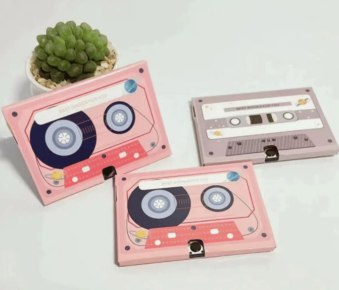 🏆Hot Sale ⚡Retro Cassette Voice Recordable Greeting Card - 60s Message Recorder Gift
