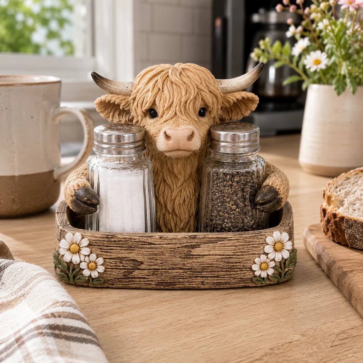 🔥HOT SALE🔥Coastal Animal Salt & Pepper Shaker Holder Set
