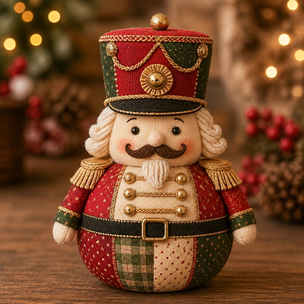 🔥 50% OFF - 🎄 Patchwork Fabric Doll DIY Kit