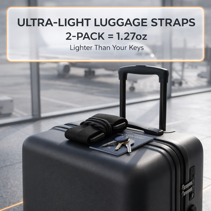 Multi-purpose, strong, adjustable luggage strap