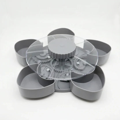 Rotating Serving Tray for Snacks