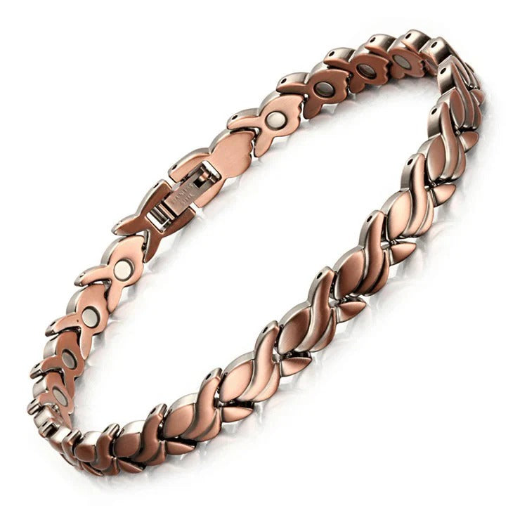 📢📢50% OFF !!🎁 Copper magnetic bracelet--Relieve fatigue and promote blood circulation
