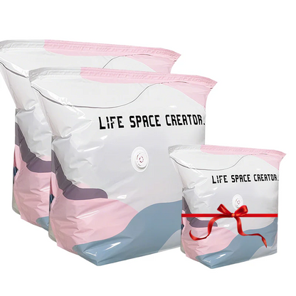 Thickened No-Pump Vacuum Storage Bags