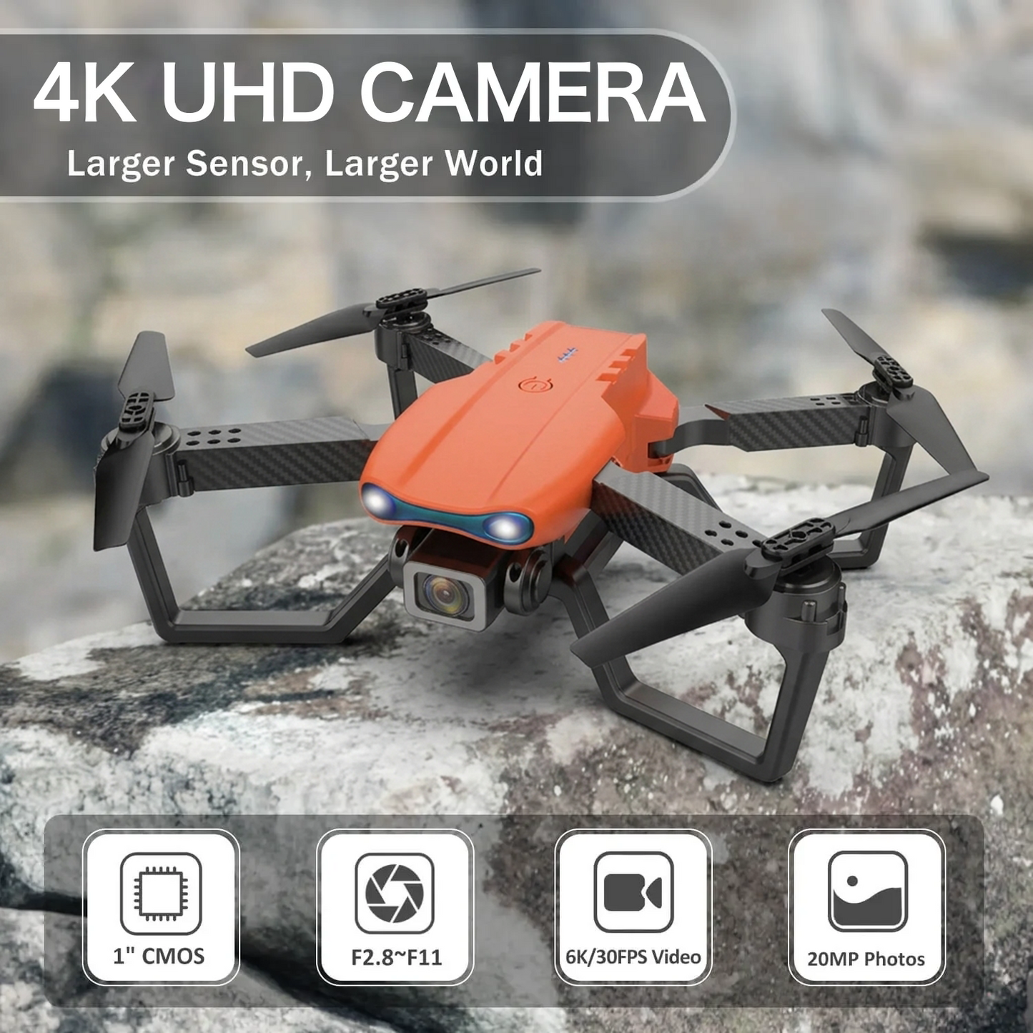 🔥Last Day Sale 70% OFF🚁2026 New Professional Drone | 4K Camera | 5G | 3-Axis Gimbal | 360° Obstacle Avoidance Technology