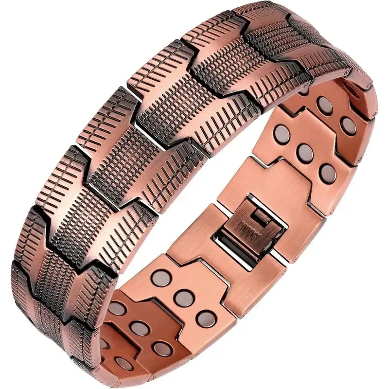 📢📢50% OFF !!🎁 Copper magnetic bracelet--Relieve fatigue and promote blood circulation