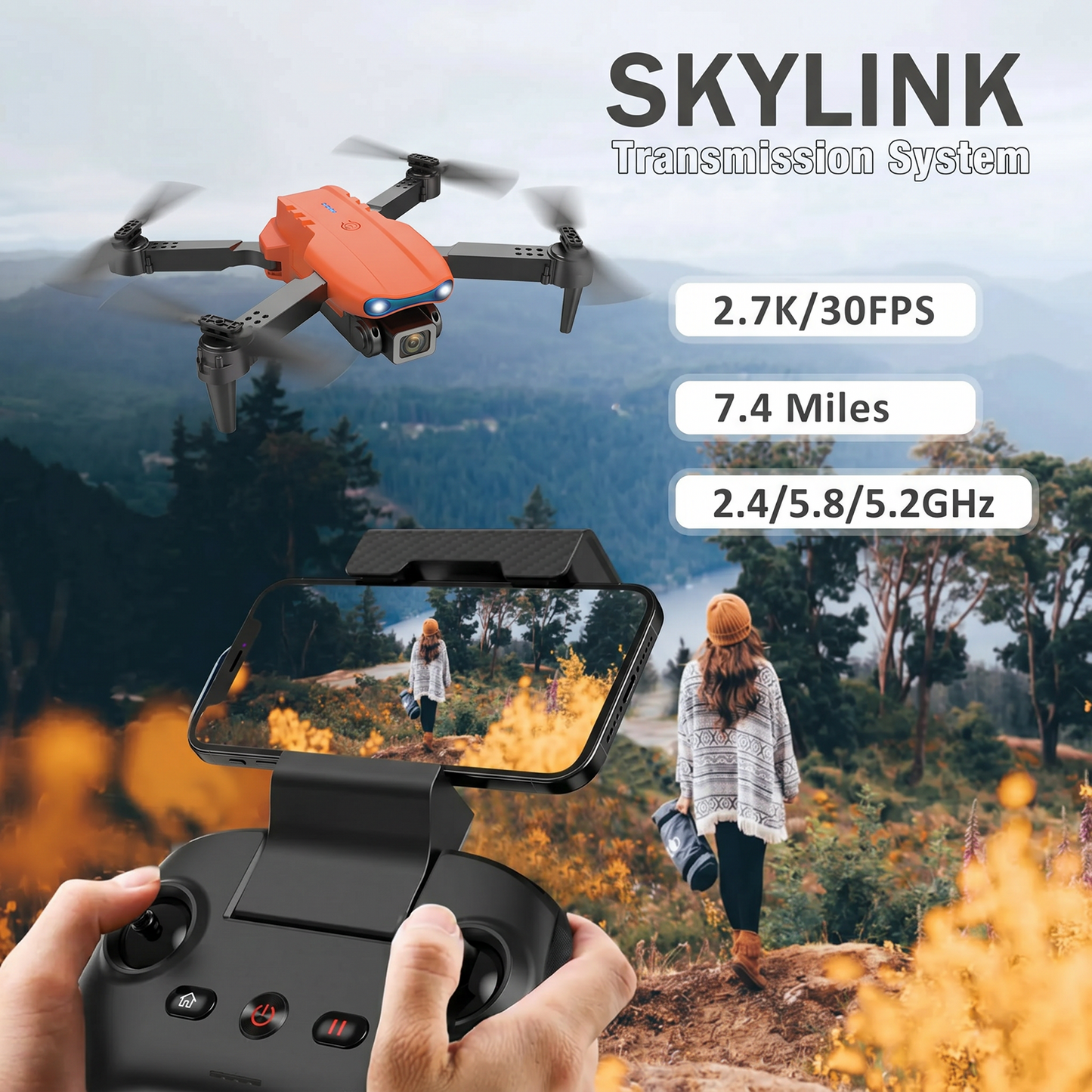 🔥Last Day Sale 70% OFF🚁2026 New Professional Drone | 4K Camera | 5G | 3-Axis Gimbal | 360° Obstacle Avoidance Technology