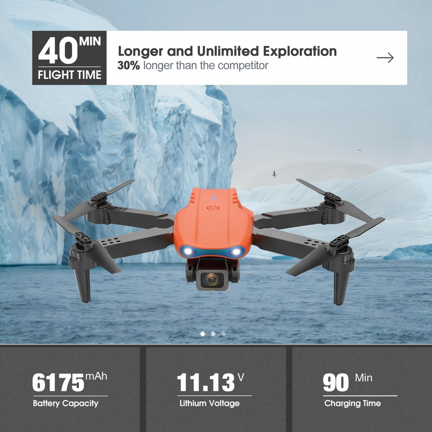 🔥Last Day Sale 70% OFF🚁2026 New Professional Drone | 4K Camera | 5G | 3-Axis Gimbal | 360° Obstacle Avoidance Technology