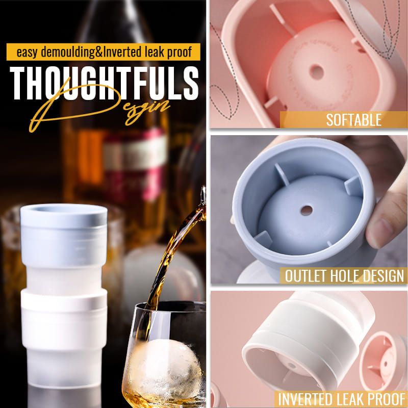 💐Homemade Whiskey Ice Balls – Slow-melting for a saturated flavor🥃❄️