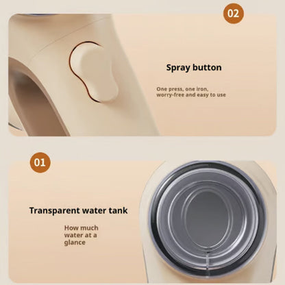 🎁Hot sale ✨Portable Handheld Vacuum Steamer for Clothes – Effortless Wrinkle-Free Style!