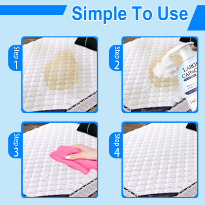 🥳2026 HOT SALE🥳💞50K+ SOLD!💛✨ 50% OFF! Mattress Yellow Stain Cleaner – Deep foam lifts old urine & blood stains. No water, no residue. Gentle on fabric. 🧴💪