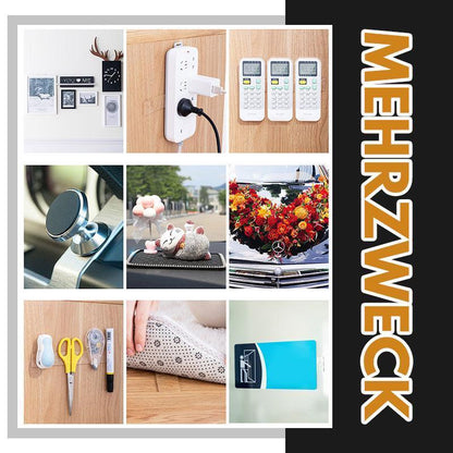 ⭐Transparent, reusable, residue-free nano double-sided adhesive tape for household use.