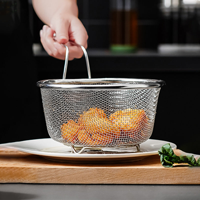 📢📢50% OFF !! ⏰Stainless Steel Sieve with Handle🥄🫕