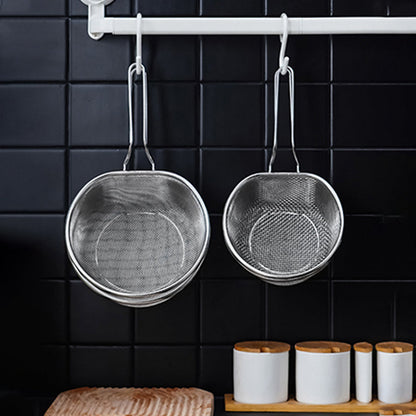📢📢50% OFF !! ⏰Stainless Steel Sieve with Handle🥄🫕