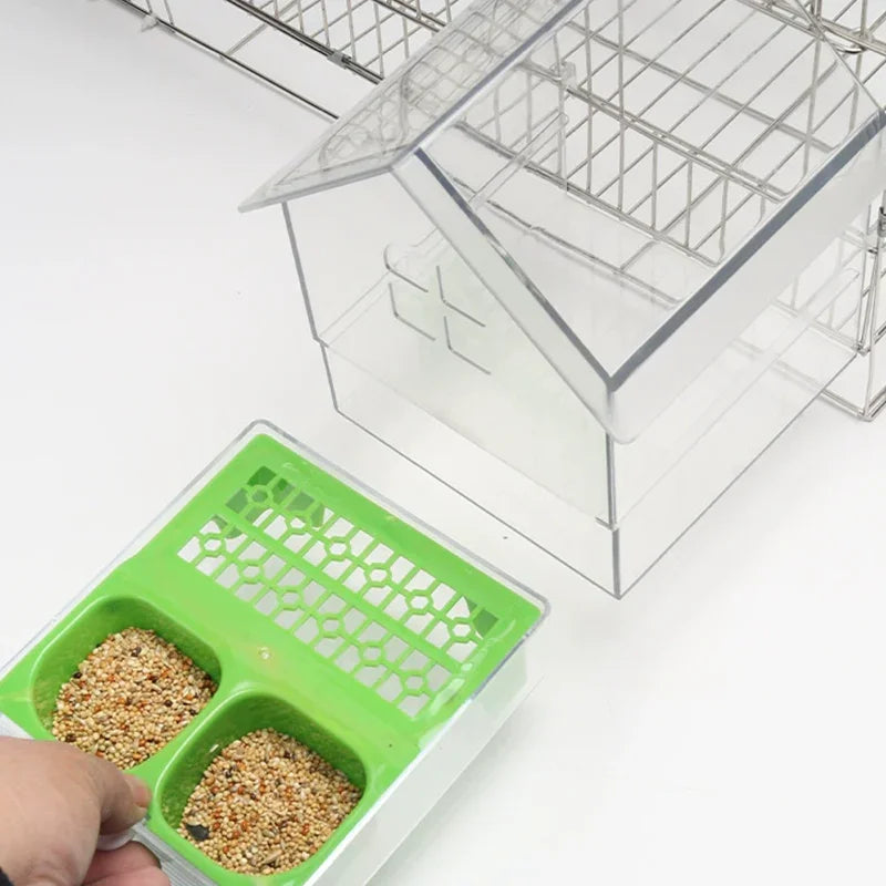 🌟 Shopping Frenzy: Entire Store 50% OFF🔥Pull-Out External Parrot Feeder
