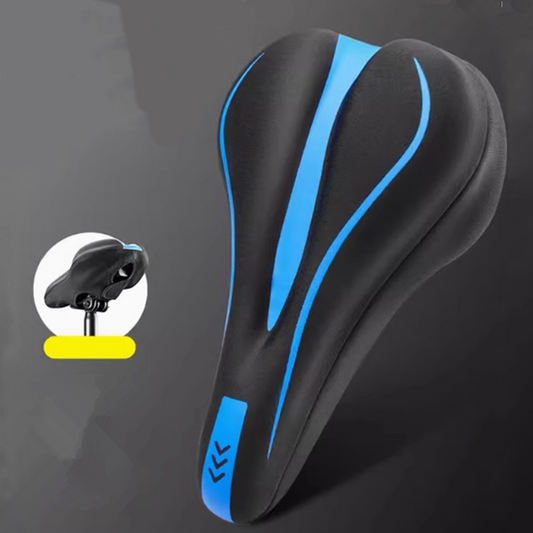 Funda de sillín de bicicleta de silicona de alta elasticidad