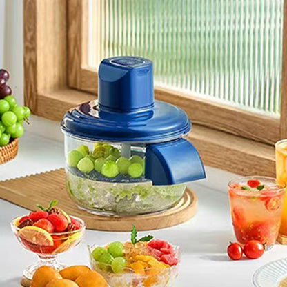🔥🔥🔥 Automatic electric peeler – Cordless & multifunctional – Peels fruit, vegetables & garlic – ideal for potatoes, apples & grapes – safe, fast & effortless 🍎✨