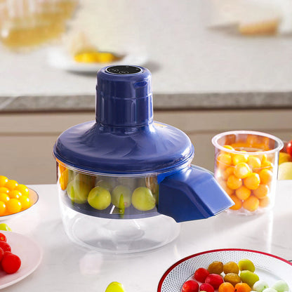 🔥🔥🔥 Automatic electric peeler – Cordless & multifunctional – Peels fruit, vegetables & garlic – ideal for potatoes, apples & grapes – safe, fast & effortless 🍎✨