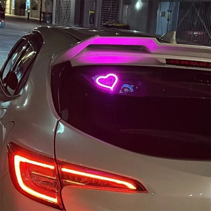 ❄️Holiday Early Bird Discount🎁 Wireless heart-shaped atmosphere light for the car