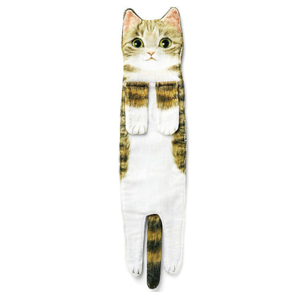 🎁Christmas Gift idea 60% OFF🎄🎅✨😺Cute Cat Hand Towel🐾