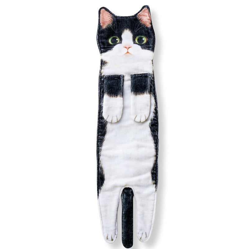 🎁Christmas Gift idea 60% OFF🎄🎅✨😺Cute Cat Hand Towel🐾