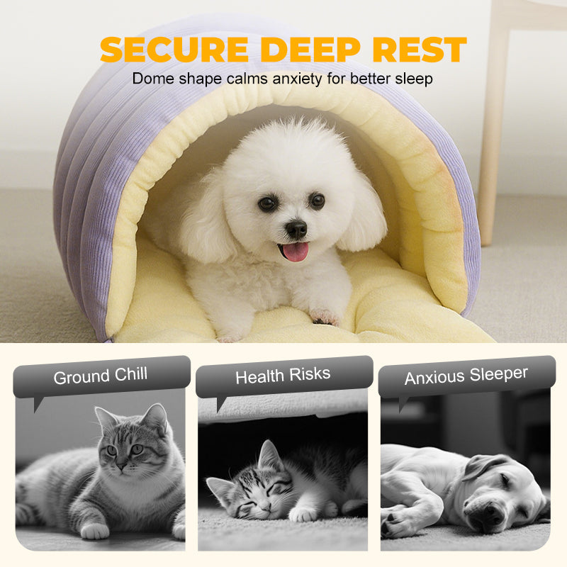 🔥🐱Super bargain!🐶|Warmth Cozy Comfort  Plush Pet Cave