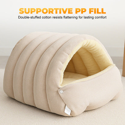 🔥🐱Super bargain!🐶|Warmth Cozy Comfort  Plush Pet Cave