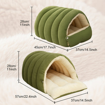 🔥🐱Super bargain!🐶|Warmth Cozy Comfort  Plush Pet Cave