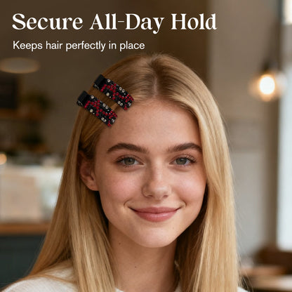💕Last Day 49% OFF💕Rhinestone Hair Clip for Bangs