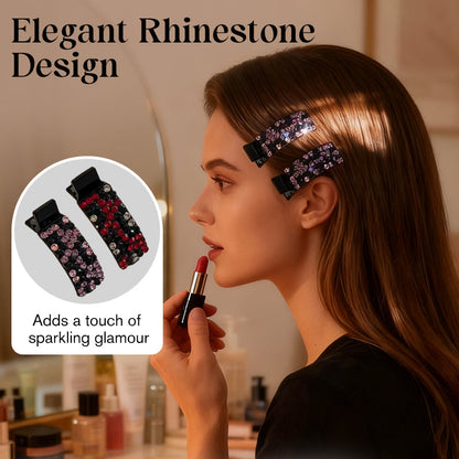 💕Last Day 49% OFF💕Rhinestone Hair Clip for Bangs