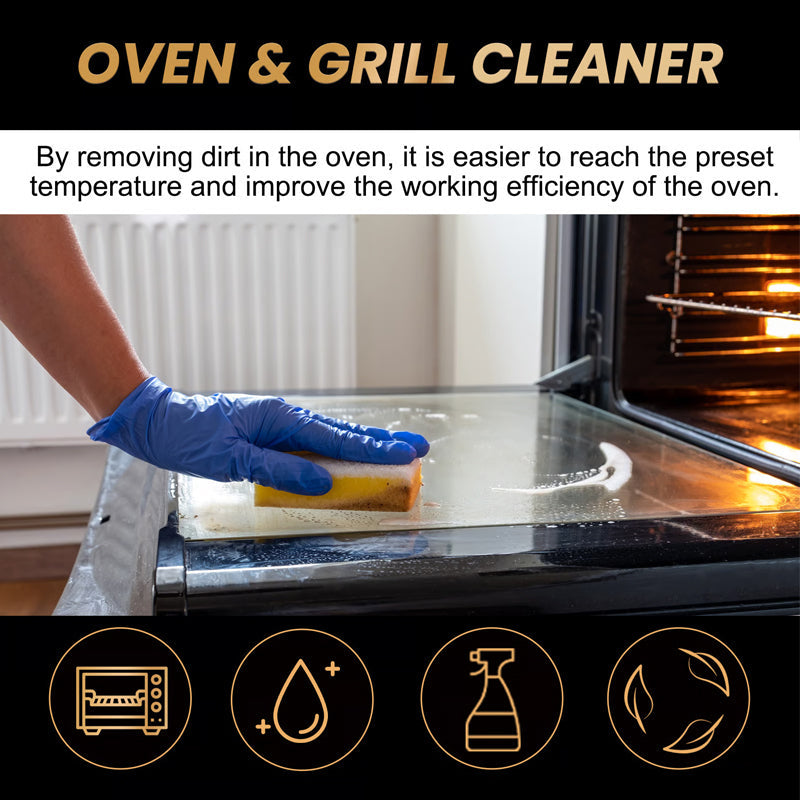 🎉New Year's Gift 50% OFF!🧼Powerful Oven & Grill Cleaning Spray: Effortlessly Remove Grease & Food Residue – No Scrubbing Required!
