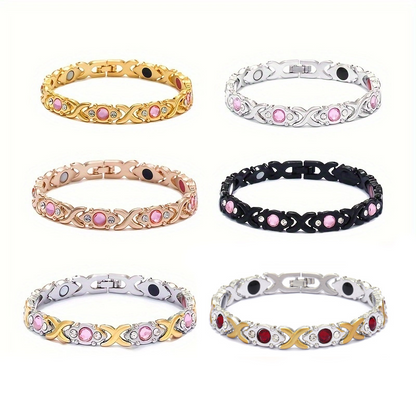 🔥Women's Elegant Adjustable Rhinestone Bracelet