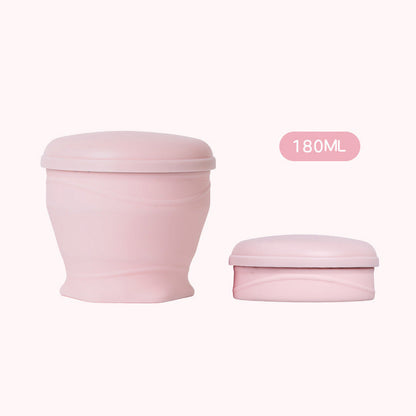 Collapsible Silicone Travel Cup with Lid