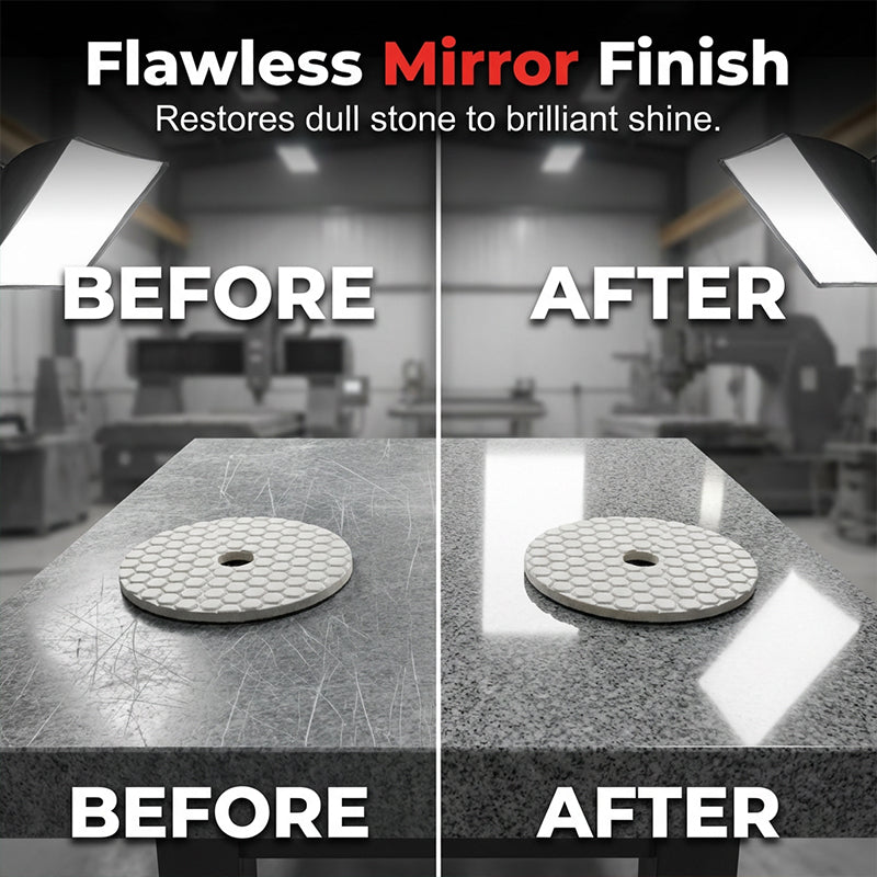 BUY 3 GET 2 FREE⏰-Diamond Dry Polishing Pads for Granite Marble Stone