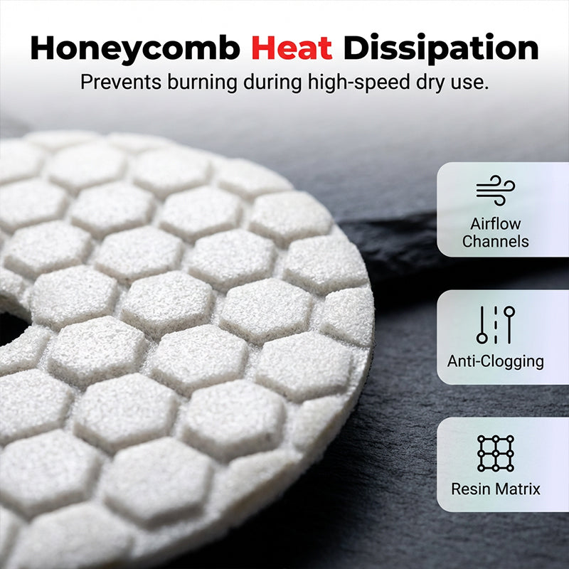 BUY 3 GET 2 FREE⏰-Diamond Dry Polishing Pads for Granite Marble Stone