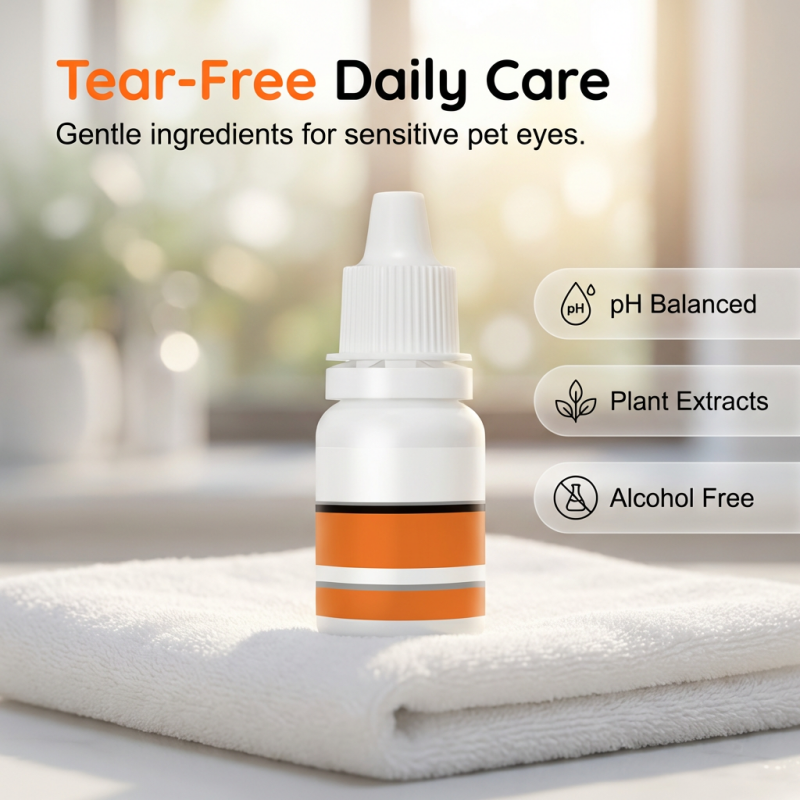 💐50% OFF ! Vet-Recommended Eye Solution – Gentle Formula for Sensitive Breeds 🩺🐕【Limited Offer】